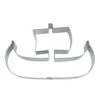 Städter Ausstechform Wikingerboot 9 Cm