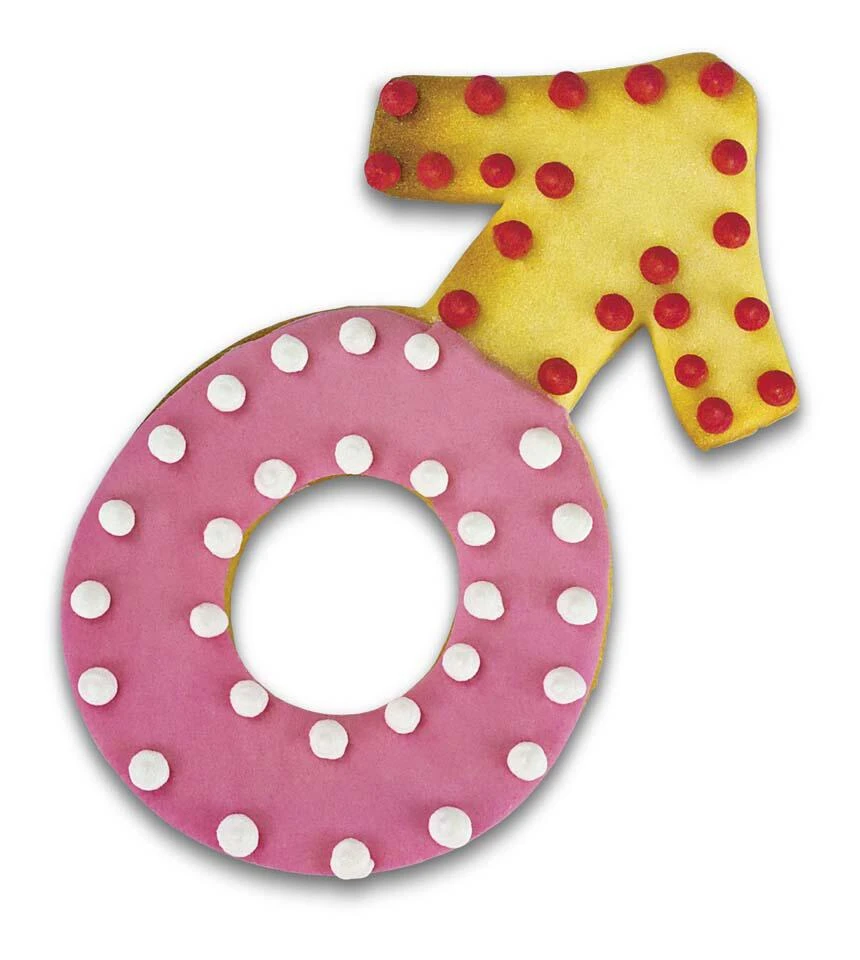 Städter Ausstechform Männlich-Zeichen 9 Cm – Bild 2