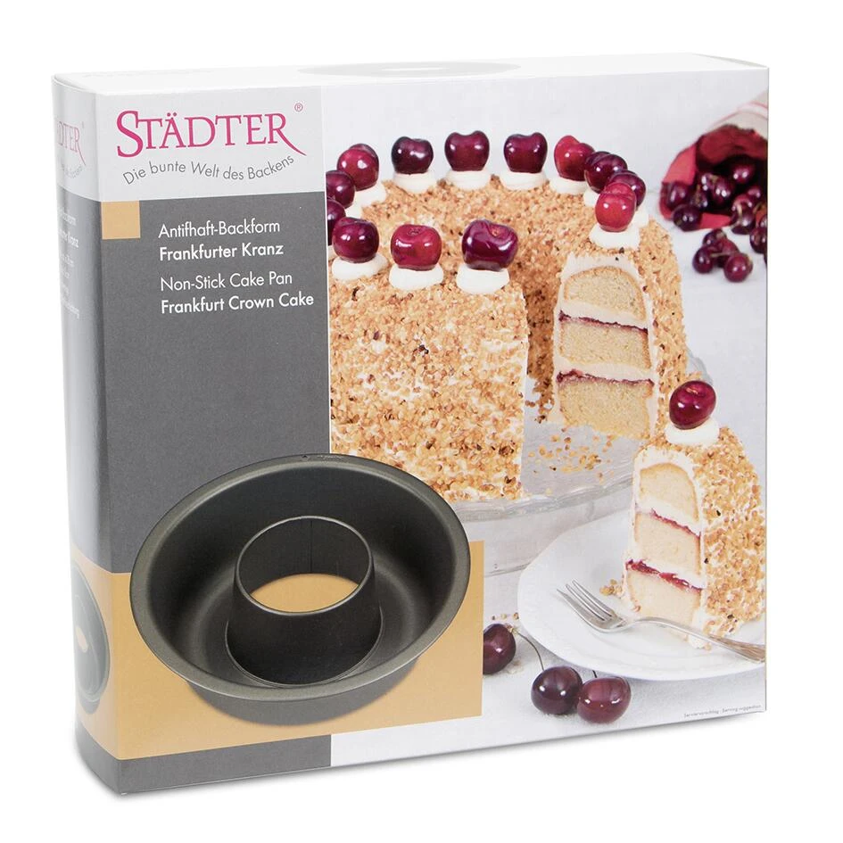 Städter Backform Frankfurter Kranz Ø 28 Cm / H 8 Cm 2.500 Ml – Bild 4