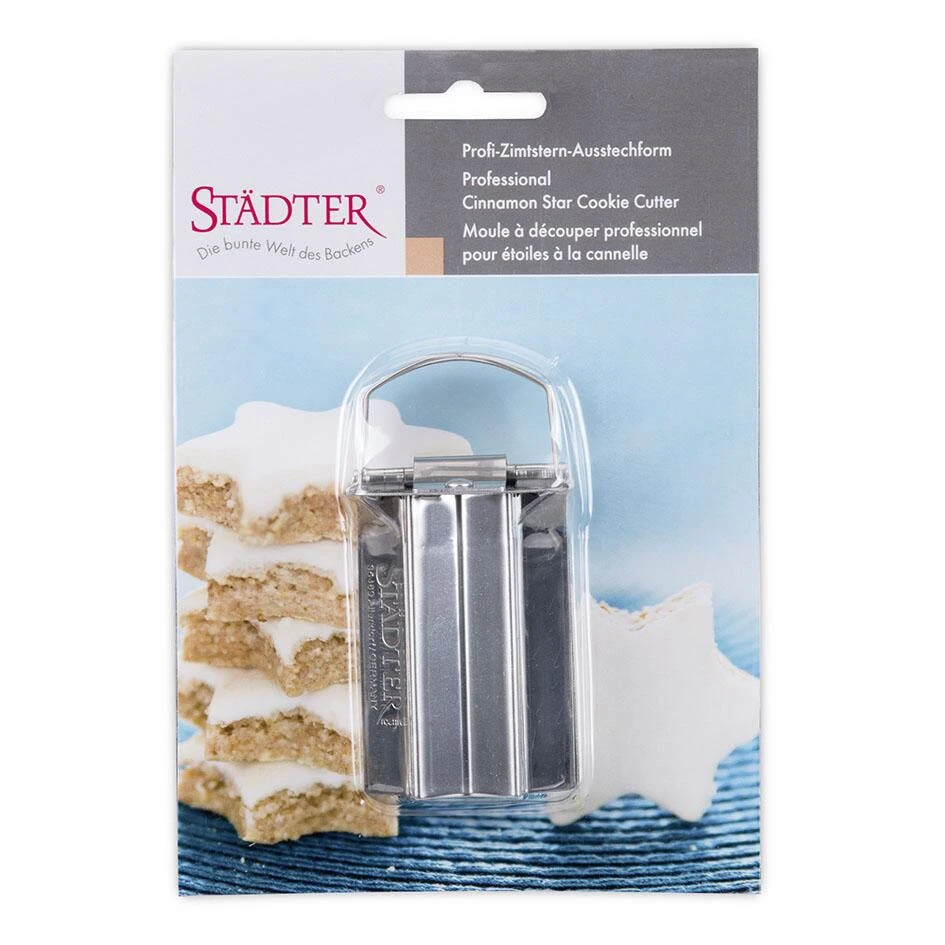 Städter Ausstechform Zimtstern Ø 4 Cm Klappbar – Bild 2