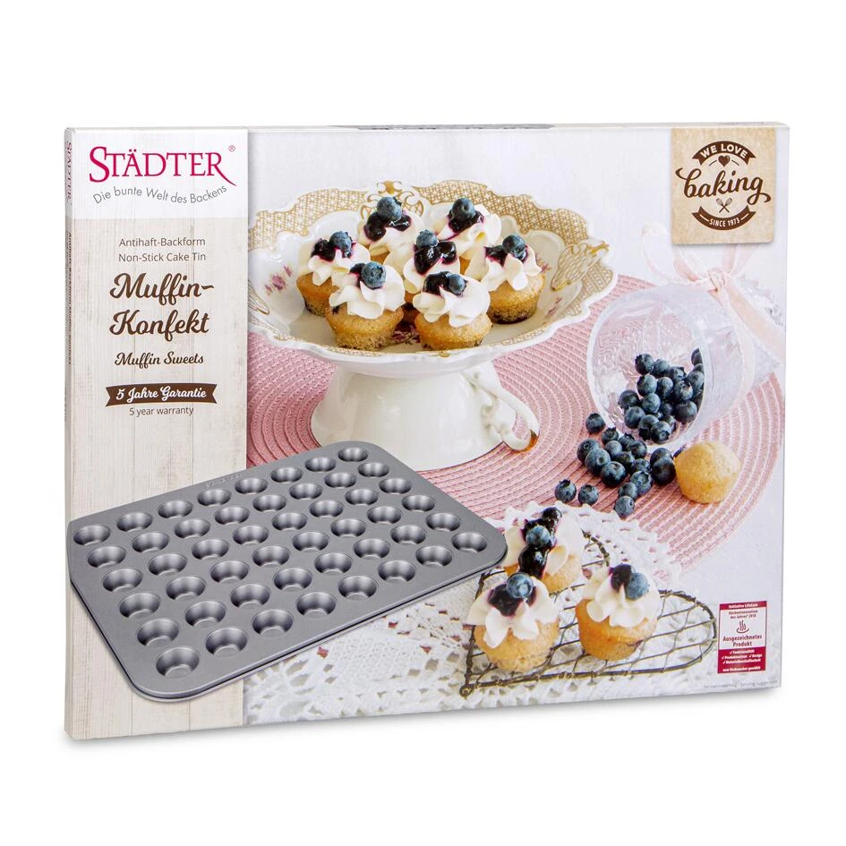 Städter Back-Set Muffin 40 X 31 Cm Silber Konfekt – Bild 5