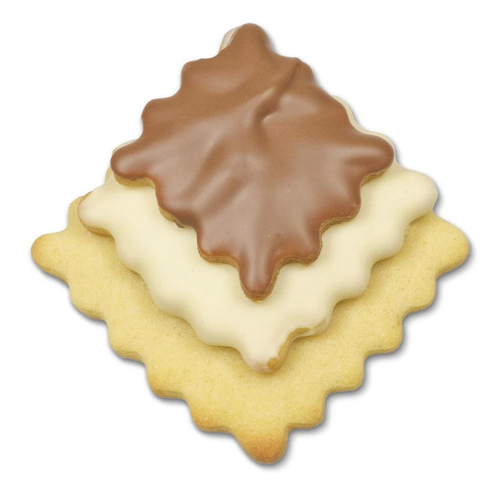 Städter Ausstechform Quadrat 5 / 6 / 7,5 Cm Gewellt Set, 3-teilig – Bild 2