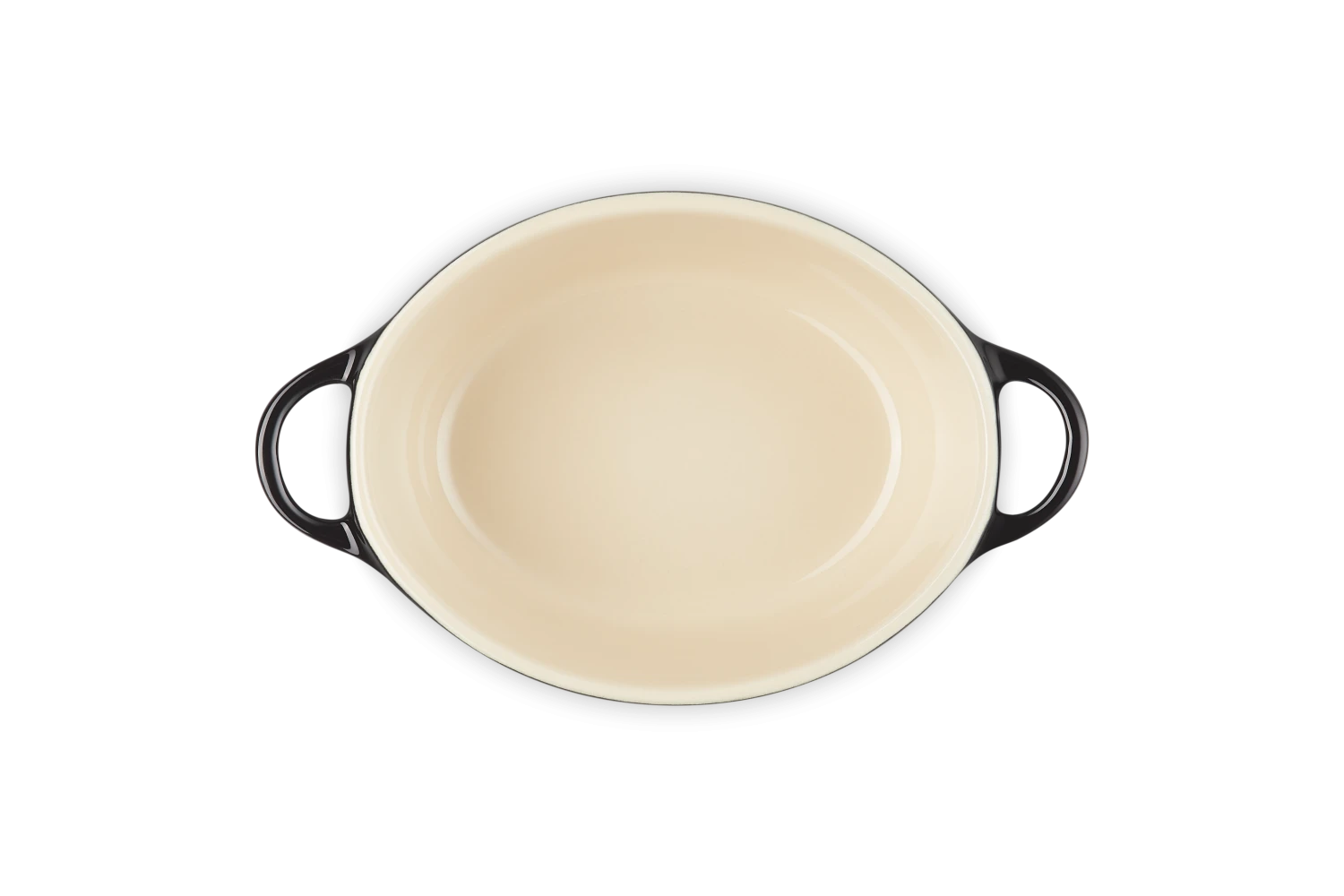 Le Creuset Mini Cocotte Oval In Schwarz – Bild 2