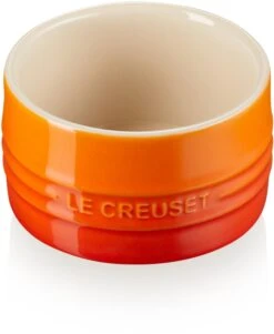 Le Creuset Förmchen, Stapelbar In Ofenrot