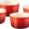 Le Creuset 4-er Set Förmchen In Kirschrot