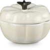 Le Creuset Kürbisförmchen Mit Deckel In Meringue